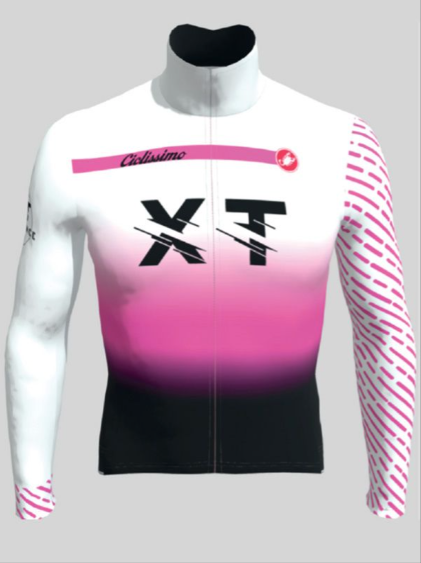 Maillot de vélo manches longues – Xperience Training x Castelli Waterproof