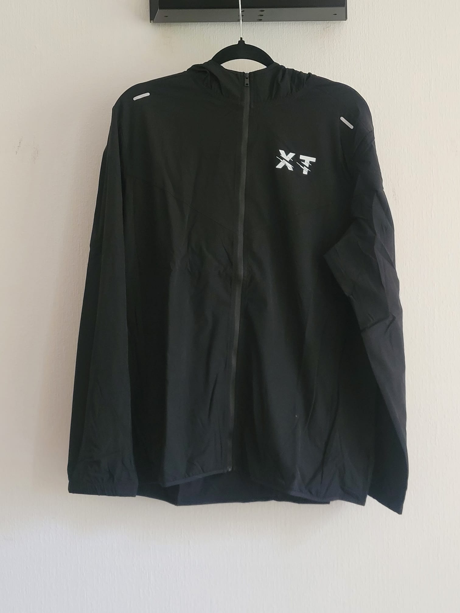 Veste running à capuche – coupe-vent & déperlante